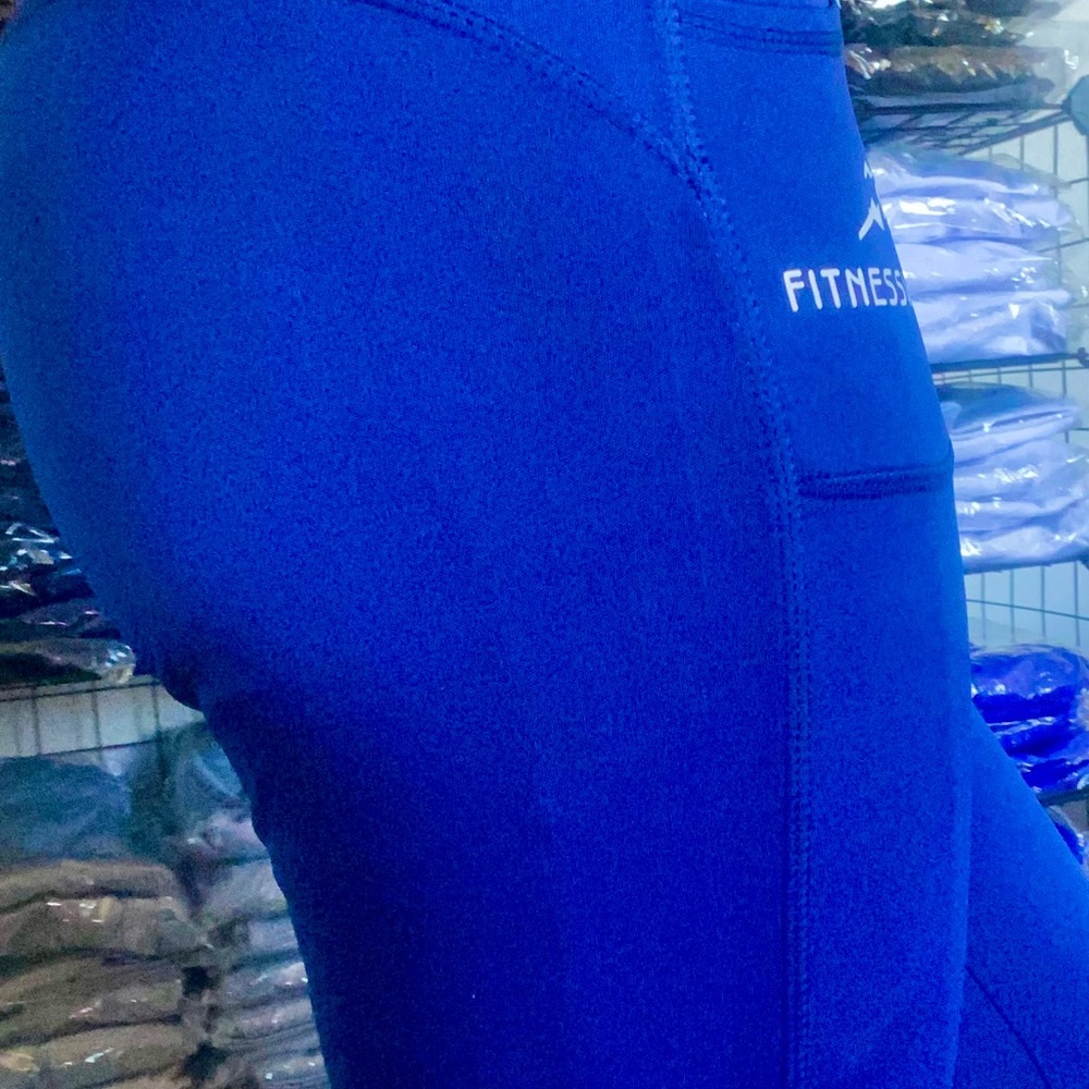 High Waisted Leggings Fitness Pants With Pockets.